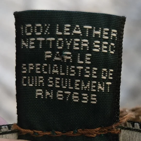 Ralph Lauren Country HAND TOOLED Vintage Congac Vest Ca. Late 80s/mid 90s RARE - Picture 8 of 16